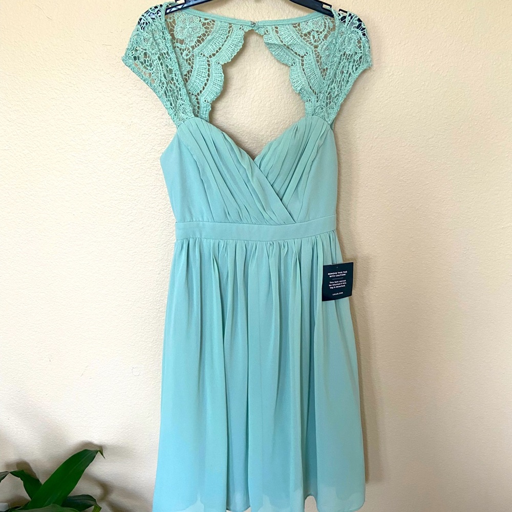 Lulu’s Seafoam Blue Dress
